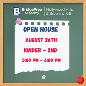 Open House - Kindergarten, 1st and 2nd Grade